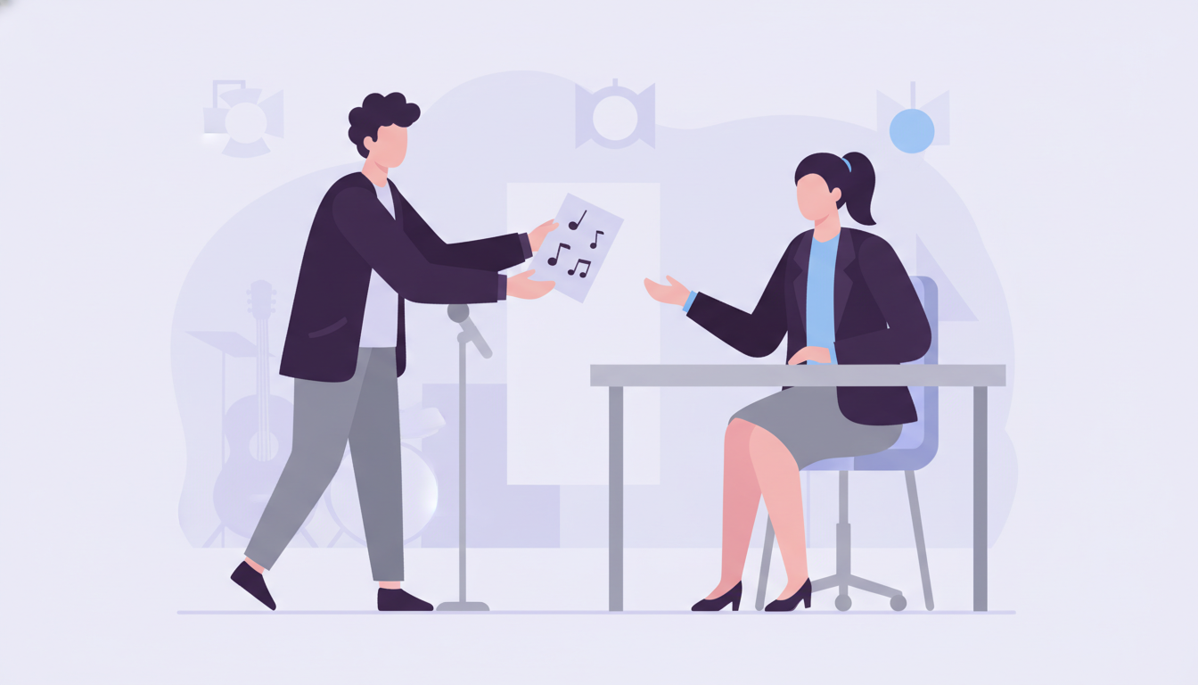 Broschüren drucken für Musiker: Künstlermappe & Portfolio gestalten