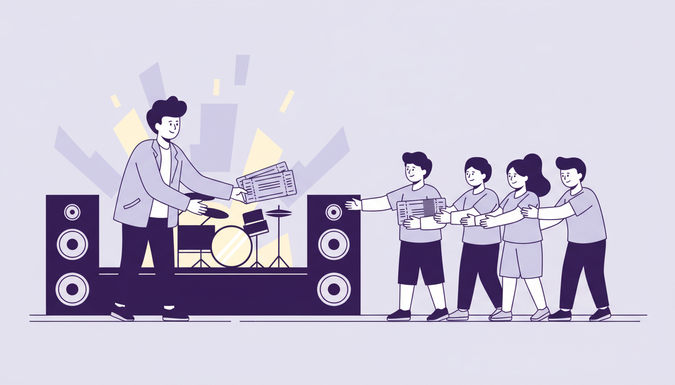 Ticketdruck für Musiker: Eintrittskarten drucken leicht gemacht!